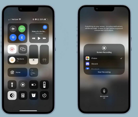 南丰苹果15维修分享iPhone15录制屏幕时如何录制音频 