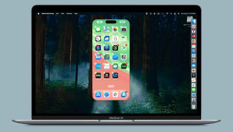 南丰苹果手机维修分享苹果 macOS 15 Sequoia 和 iOS 18 的 iPhone 投屏功能升级 
